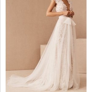 Watters Danbury Bridal Overskirt from BHLDN